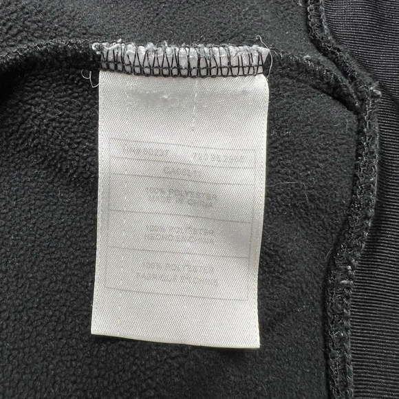 Puma Girls Small Black Pink Sparkle Rhinestone Zip Up Jacket Thumb Holes - Picture 10 of 13